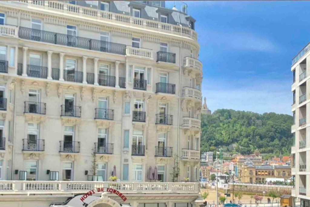 New Gorgeous Central Apartment - Beachfront - 3 Bd San Sebastian Ngoại thất bức ảnh